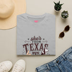 She's From Texas T-Shirt — Brenham