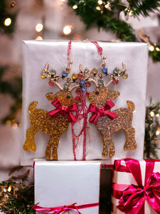 Reindeer Acrylic gold
