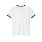 Texas Icons Ringer T‑Shirt — State Shape Collage (H-E-B, BBQ, Armadillo)