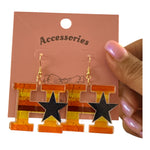 Houston A ⭐️Stros Earrings🧡💙
