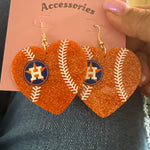 Houston A ⭐️Stros Earrings🧡💙