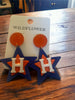 Houston A ⭐️Stros Earrings🧡💙