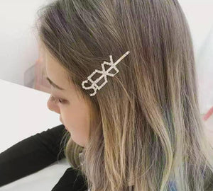 SEXY Lettering Hair Clip Hair Accessory