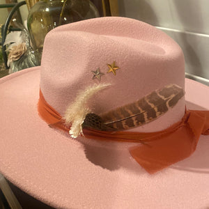 Pink Cactus Brim Hat