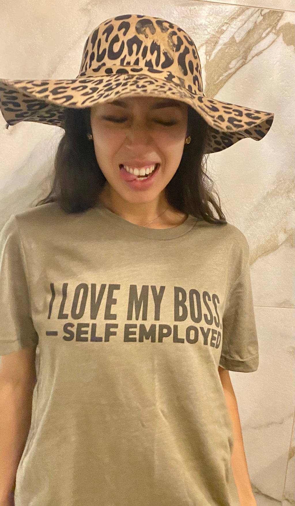 I LOVE MY BOSS - Self Employed T shirt