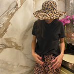Cheetah drawstring jogger  style Lux pants