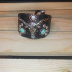 Longhorn western bracelet